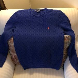 Ralph Lauren Sport Cable-knit Sweater Size XL